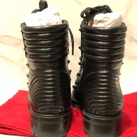 Christian Louboutin flat nappa boots - Picture 6 of 9